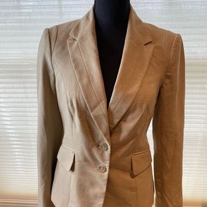 Blazer linen blend